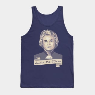 Sandra Day O'Connor Portrait and Quote Tank Top